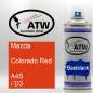 Preview: Mazda, Colorado Red, A4S / D3: 400ml Sprühdose, von ATW Autoteile West.